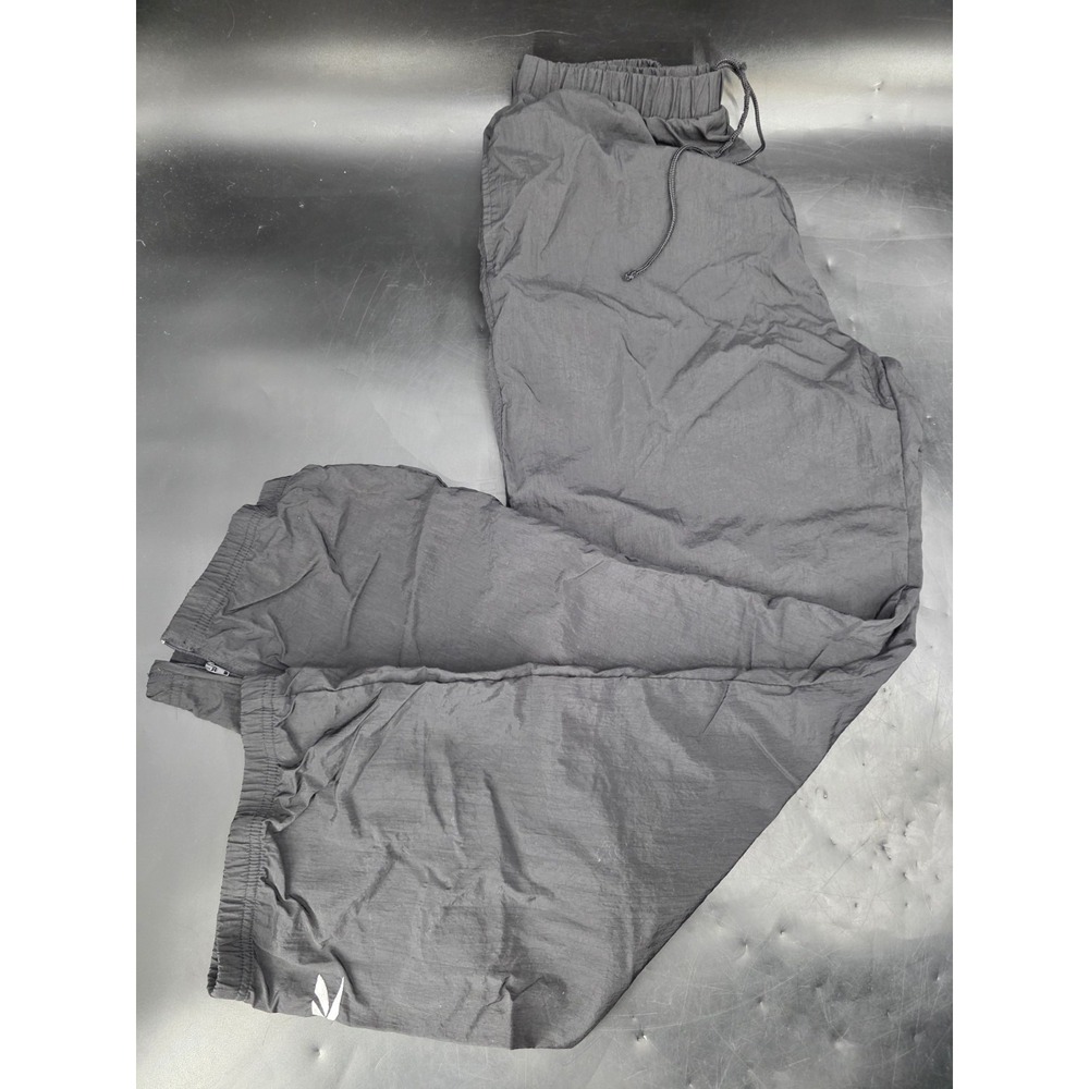 Vintage Reebok Men's Windbreaker Pants Size XL Black